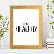 Quadro Decorativo MDF Emoldurado - Arte Multicolor 24x29cm com Moldura de Madeira 2cm