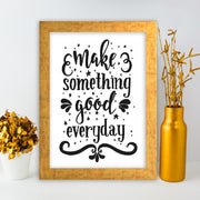 Quadro Decorativo MDF Emoldurado - Arte Multicolor 24x29cm com Moldura de Madeira 2cm