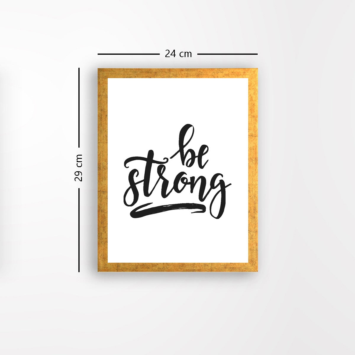 Quadro Decorativo MDF Emoldurado - Arte Multicolor 24x29cm com Moldura de Madeira 2cm