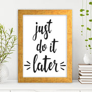 Quadro Decorativo MDF Emoldurado - Arte Multicolor 24x29cm com Moldura de Madeira 2cm