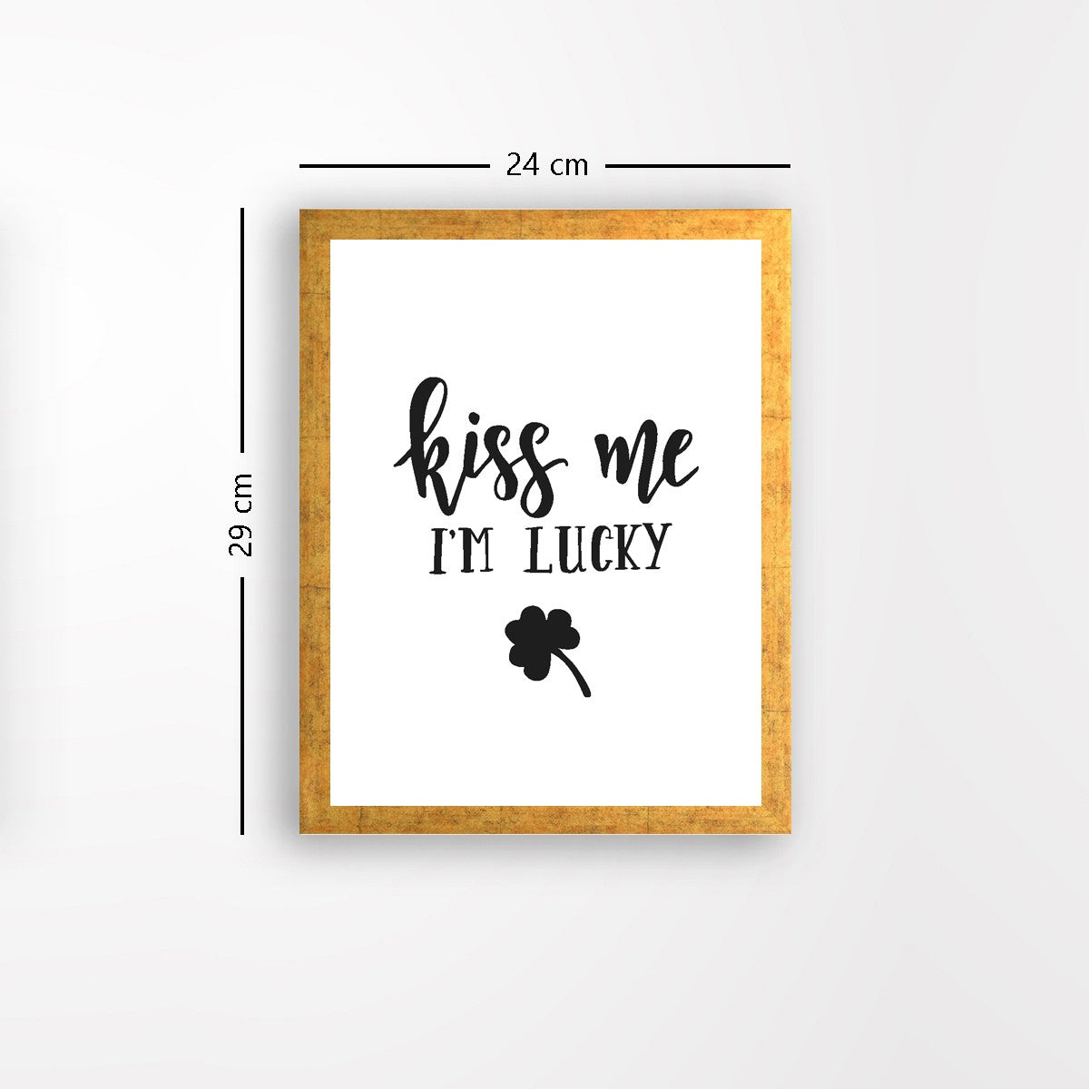 Quadro Decorativo MDF Emoldurado - Arte Multicolor 24x29cm com Moldura de Madeira 2cm