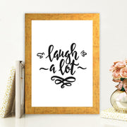 Quadro Decorativo MDF Emoldurado - Arte Multicolor 24x29cm com Moldura de Madeira 2cm