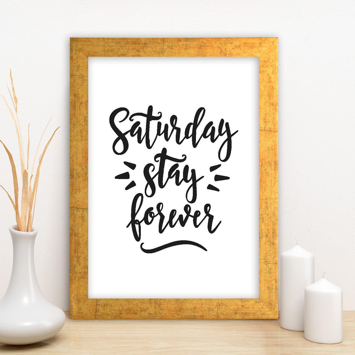 Quadro Decorativo MDF Emoldurado - Arte Multicolor 24x29cm com Moldura de Madeira 2cm