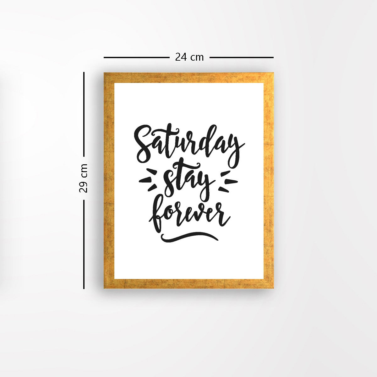 Quadro Decorativo MDF Emoldurado - Arte Multicolor 24x29cm com Moldura de Madeira 2cm