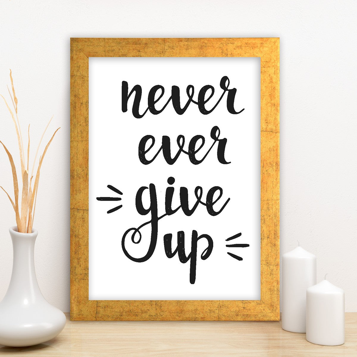 Quadro Decorativo MDF Emoldurado - Arte Multicolor 24x29cm com Moldura de Madeira 2cm