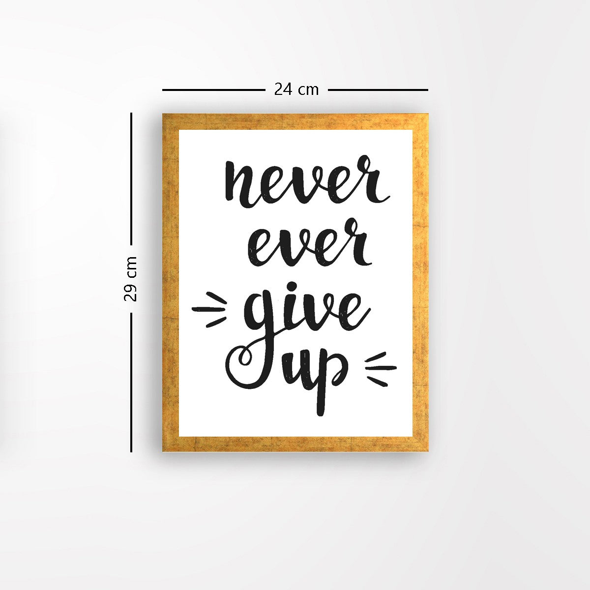 Quadro Decorativo MDF Emoldurado - Arte Multicolor 24x29cm com Moldura de Madeira 2cm