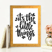 Quadro Decorativo MDF Emoldurado - Arte Multicolor 24x29cm com Moldura de Madeira 2cm