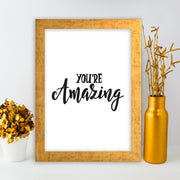 Quadro Decorativo MDF Emoldurado - Arte Multicolor 24x29cm com Moldura de Madeira 2cm