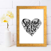 Quadro Decorativo MDF Emoldurado - Arte Multicolor 24x29cm com Moldura de Madeira 2cm