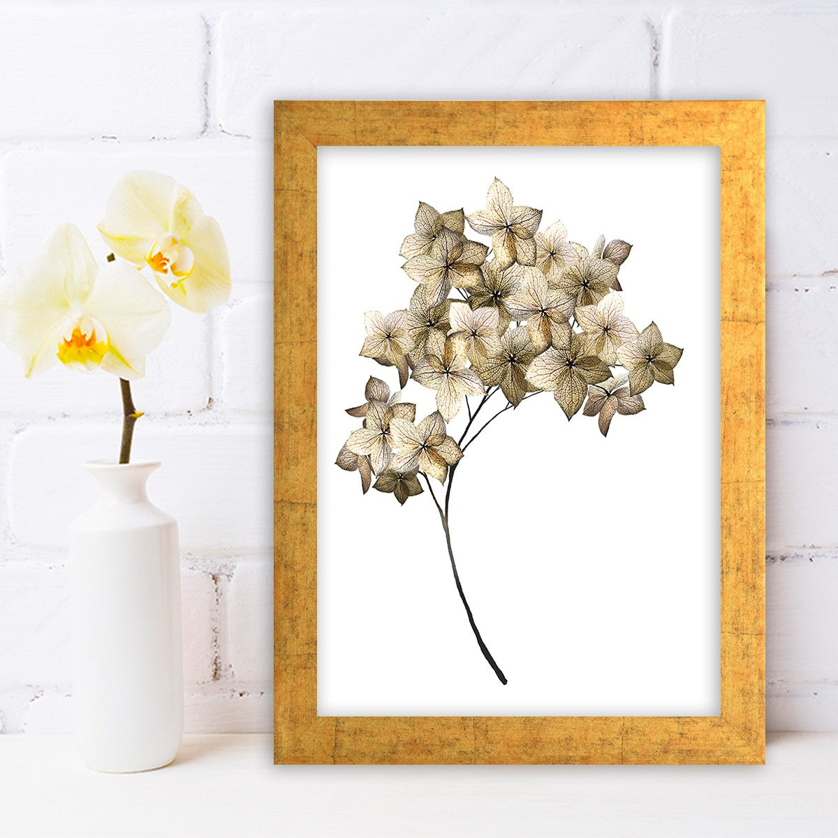 Quadro Decorativo MDF Emoldurado - Arte Multicolor 24x29cm com Moldura de Madeira 2cm