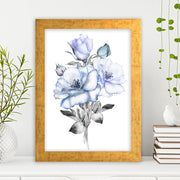 Quadro Decorativo MDF Emoldurado - Arte Multicolor 24x29cm com Moldura de Madeira 2cm