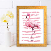 Quadro Decorativo MDF Emoldurado - Arte Multicolor 24x29cm com Moldura de Madeira 2cm