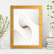 Quadro Decorativo MDF Emoldurado - Arte Multicolor 24x29cm com Moldura de Madeira 2cm