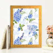 Quadro Decorativo MDF Emoldurado - Arte Multicolor 24x29cm com Moldura de Madeira 2cm