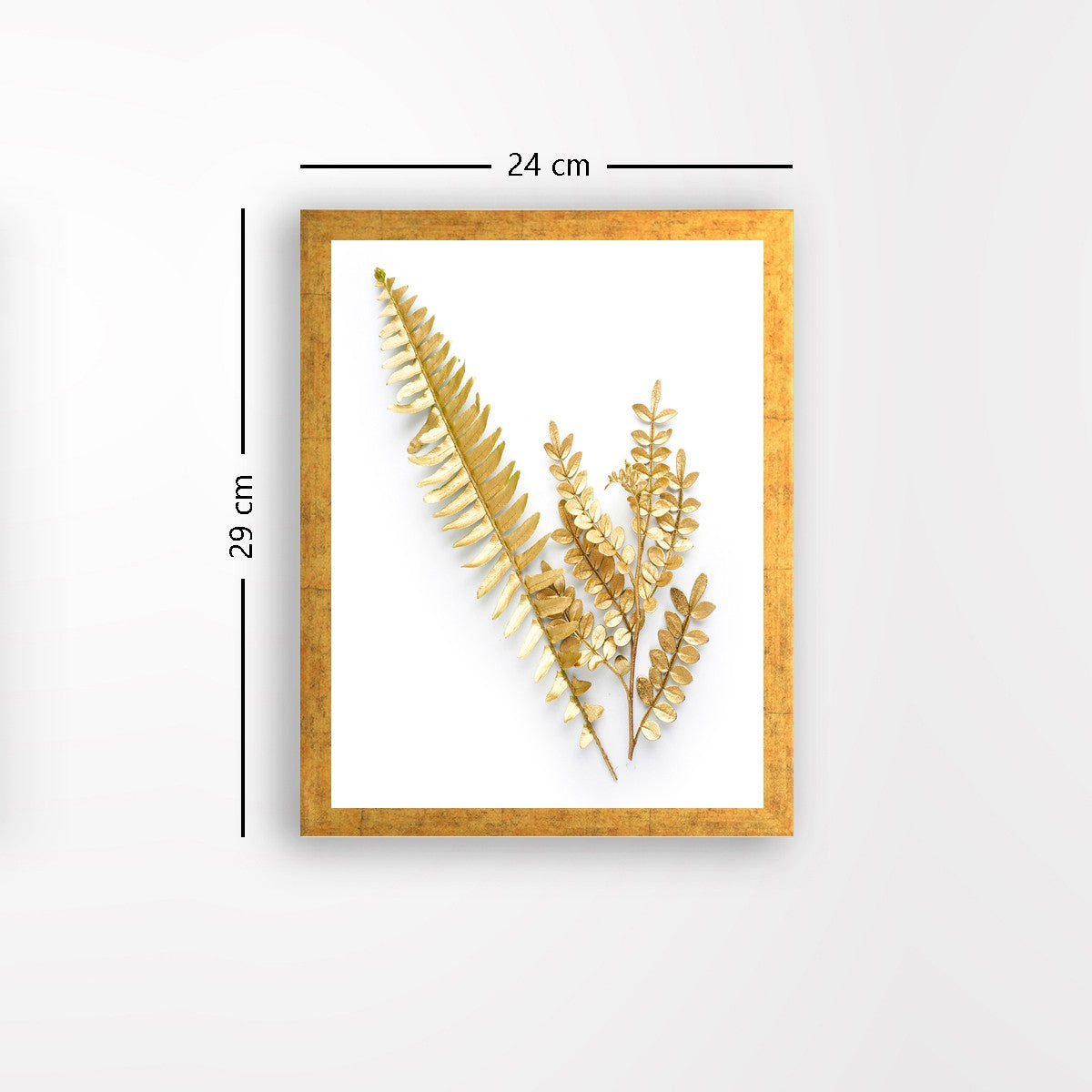 Quadro Decorativo MDF Emoldurado - Arte Multicolor 24x29cm com Moldura de Madeira 2cm