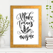 Quadro Decorativo MDF Emoldurado - Arte Multicolor 24x29cm com Moldura de Madeira 2cm