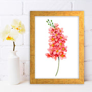 Quadro Decorativo MDF Emoldurado - Arte Multicolor 24x29cm com Moldura de Madeira 2cm