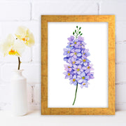 Quadro Decorativo MDF Emoldurado - Arte Multicolor 24x29cm com Moldura de Madeira 2cm