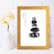 Quadro Decorativo MDF Emoldurado - Arte Multicolor 24x29cm com Moldura de Madeira 2cm