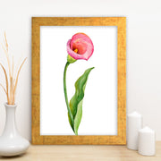 Quadro Decorativo MDF Emoldurado - Arte Multicolor 24x29cm com Moldura de Madeira 2cm