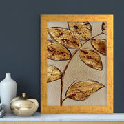 Quadro Decorativo MDF Emoldurado - Arte Multicolor 24x29cm com Moldura de Madeira 2cm