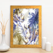 Quadro Decorativo MDF Emoldurado - Arte Multicolor 24x29cm com Moldura de Madeira 2cm