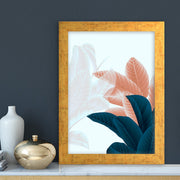 Quadro Decorativo MDF Emoldurado - Arte Multicolor 24x29cm com Moldura de Madeira 2cm