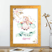 Quadro Decorativo MDF Emoldurado - Arte Multicolor 24x29cm com Moldura de Madeira 2cm