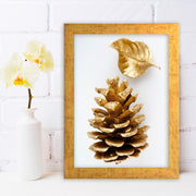 Quadro Decorativo MDF Emoldurado - Arte Multicolor 24x29cm com Moldura de Madeira 2cm