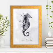 Quadro Decorativo MDF Emoldurado - Arte Multicolor 24x29cm com Moldura de Madeira 2cm