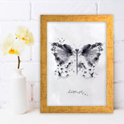 Quadro Decorativo MDF Emoldurado - Arte Multicolor 24x29cm com Moldura de Madeira 2cm