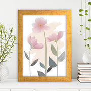 Quadro Decorativo MDF Emoldurado - Arte Multicolor 24x29cm com Moldura de Madeira 2cm