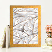 Quadro Decorativo MDF Emoldurado - Arte Multicolor 24x29cm com Moldura de Madeira 2cm