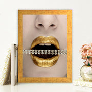 Quadro Decorativo MDF Emoldurado - Arte Multicolor 24x29cm com Moldura de Madeira 2cm