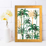 Quadro Decorativo MDF Emoldurado - Arte Multicolor 24x29cm com Moldura de Madeira 2cm