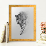 Quadro Decorativo MDF Emoldurado - Arte Multicolor 24x29cm com Moldura de Madeira 2cm