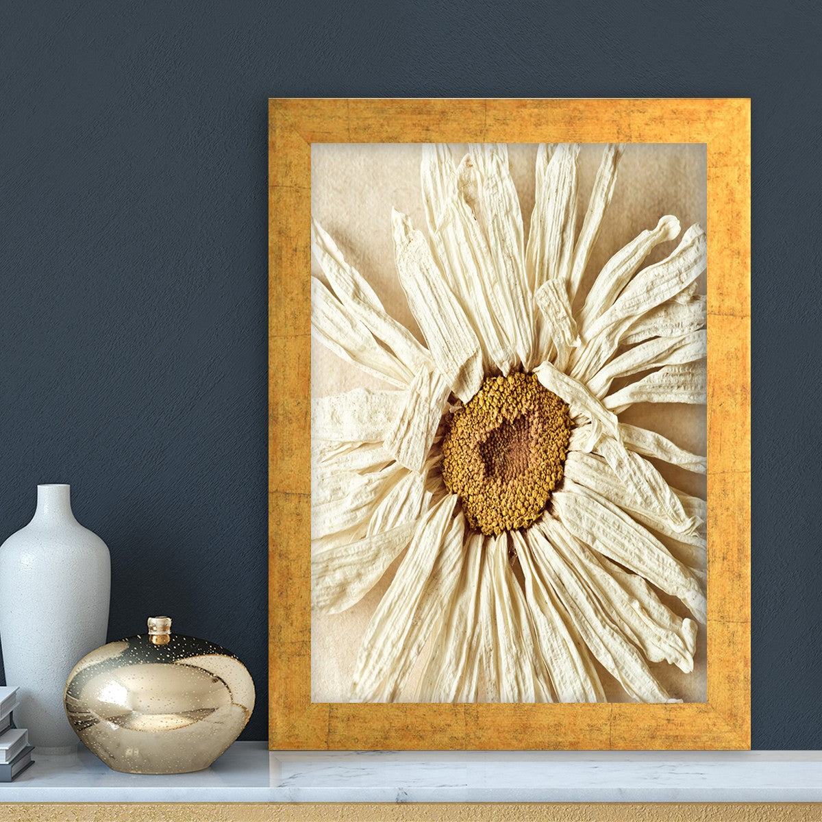 Quadro Decorativo MDF Emoldurado - Arte Multicolor 24x29cm com Moldura de Madeira 2cm