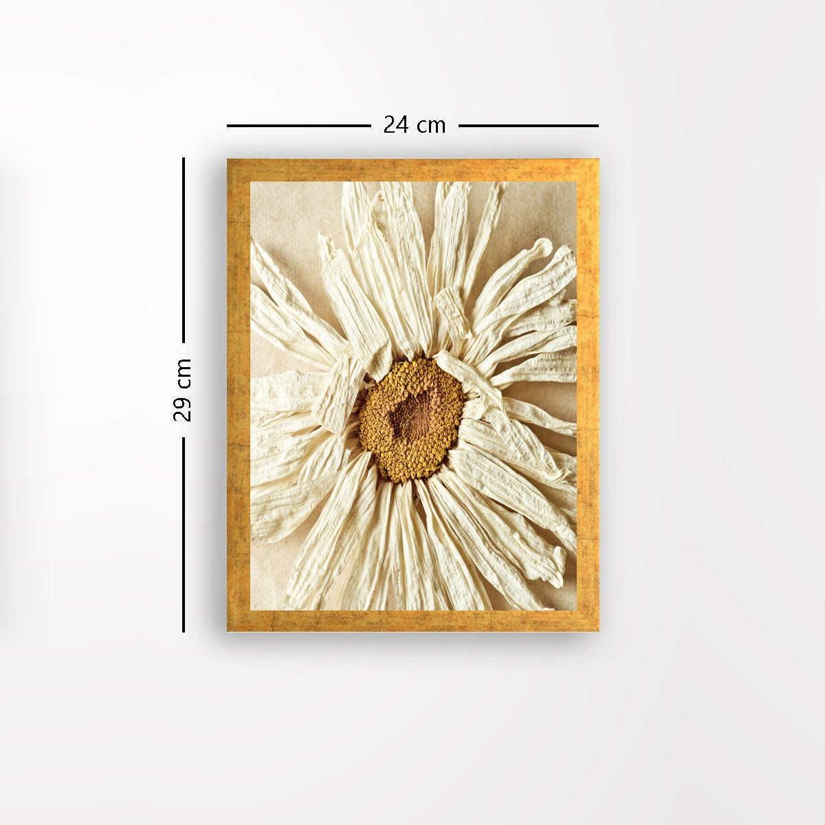 Quadro Decorativo MDF Emoldurado - Arte Multicolor 24x29cm com Moldura de Madeira 2cm