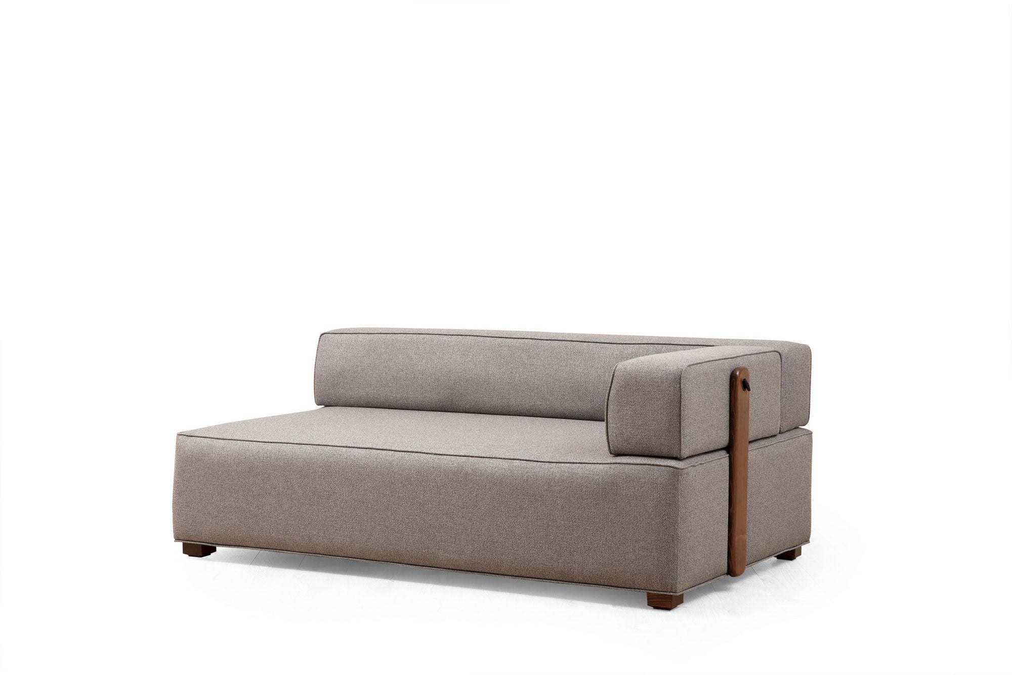 Sofá de canto elegante, cinza, 300 x 360 cm | Estrutura em madeira de faia e aglomerado, 100% poliéster, 7 almofadas incluídas | Perfeito para espaços de estar escandinavos modernos