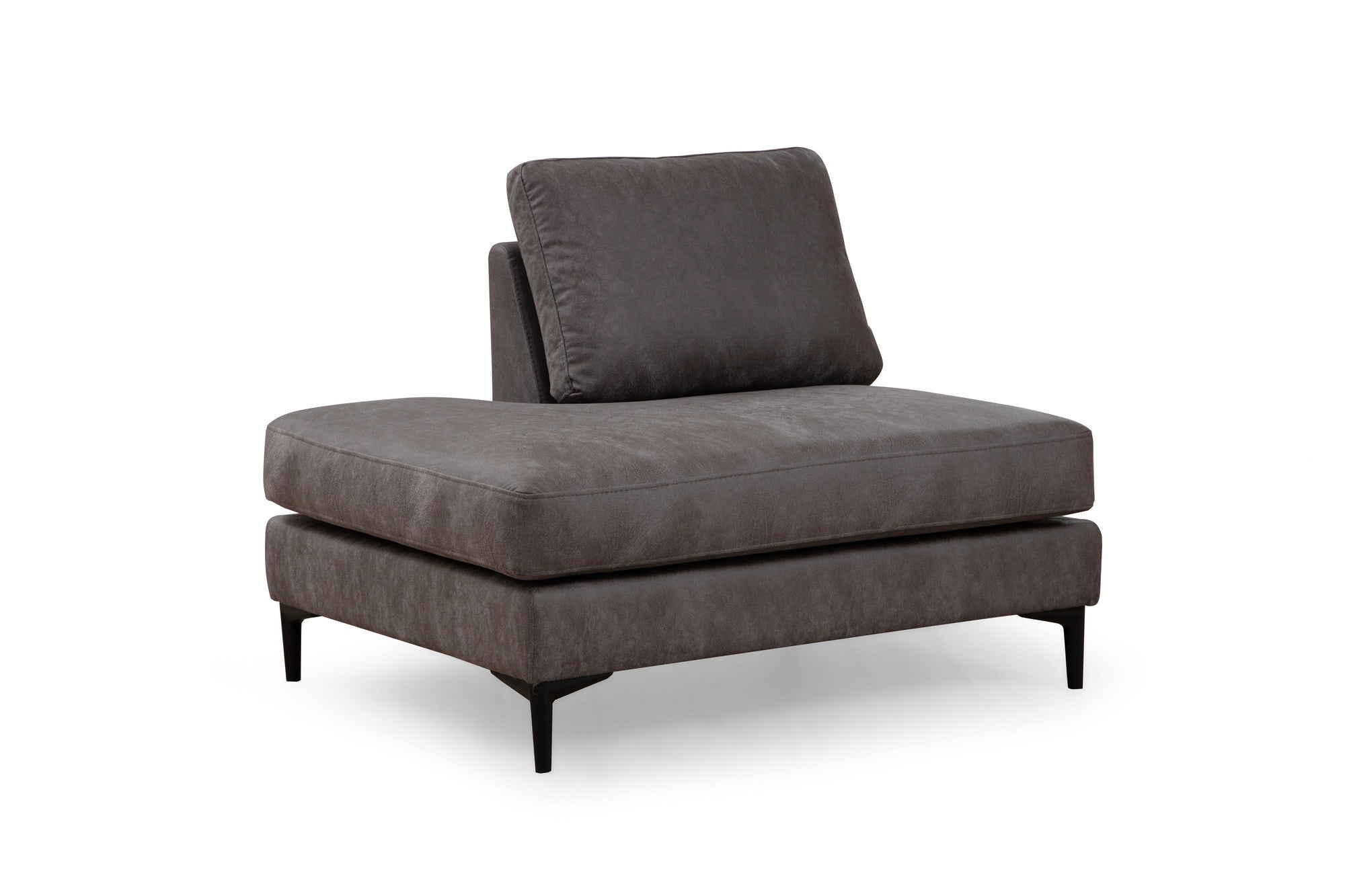 Sofá de canto elegante, antracite, 200 x 314 x 155 cm | Estrutura em madeira de faia e aglomerado, 100% poliéster, almofadas de espuma macia | Design moderno para salas de estar