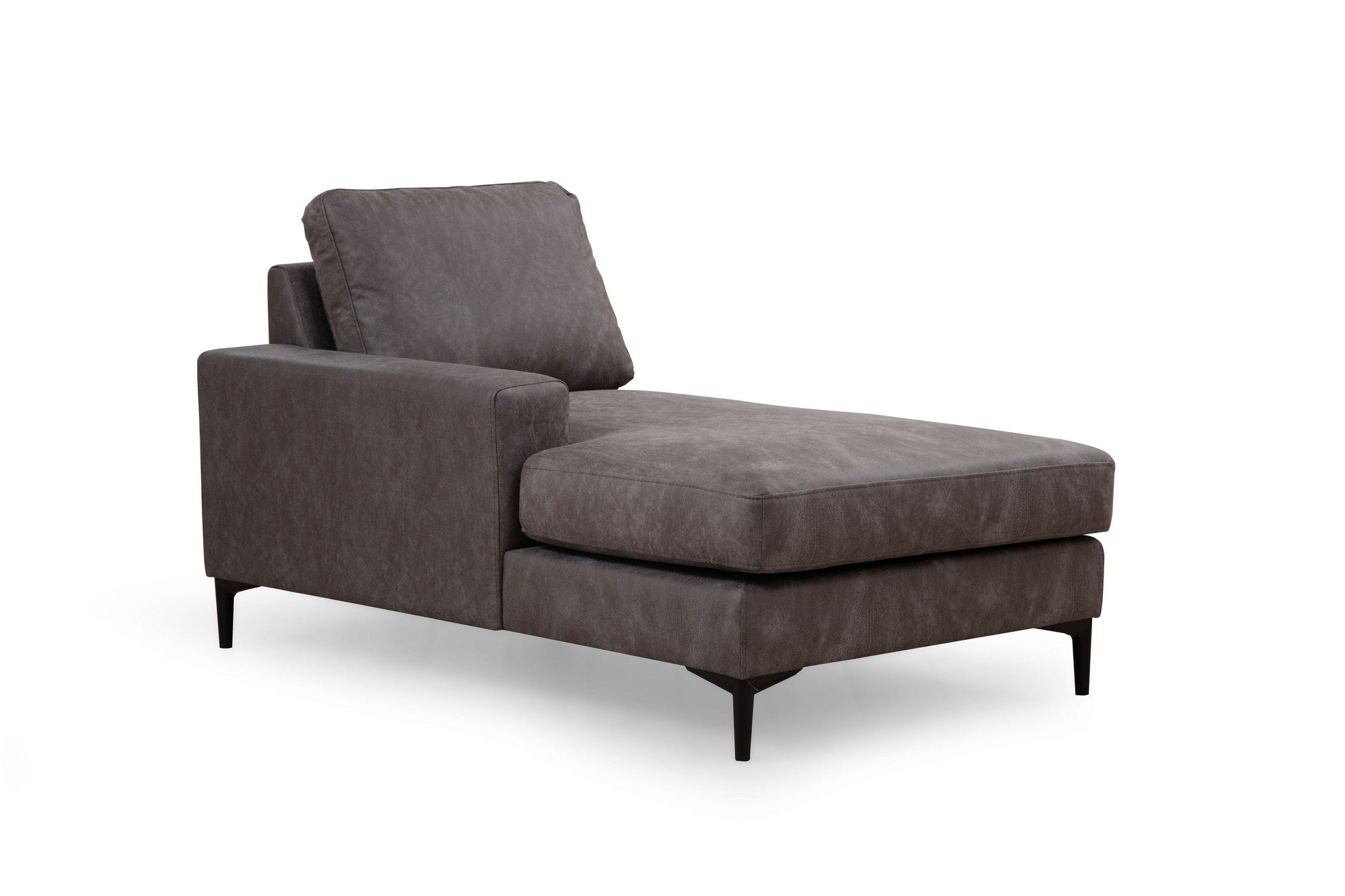 Sofá de canto elegante, antracite, 155 x 314 x 200 cm | Estrutura em madeira de faia e aglomerado, 100% poliéster, almofadas de espuma macia | Design moderno para salas de estar