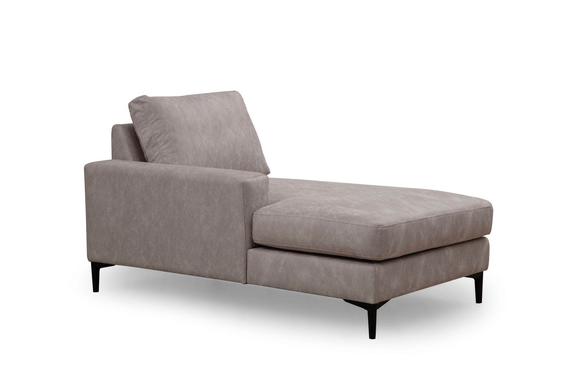 Sofá de canto elegante, bege, 155 x 314 x 200 cm | Estrutura em madeira de faia e aglomerado, 100% poliéster, almofadas de espuma macia | Design moderno para sala de estar