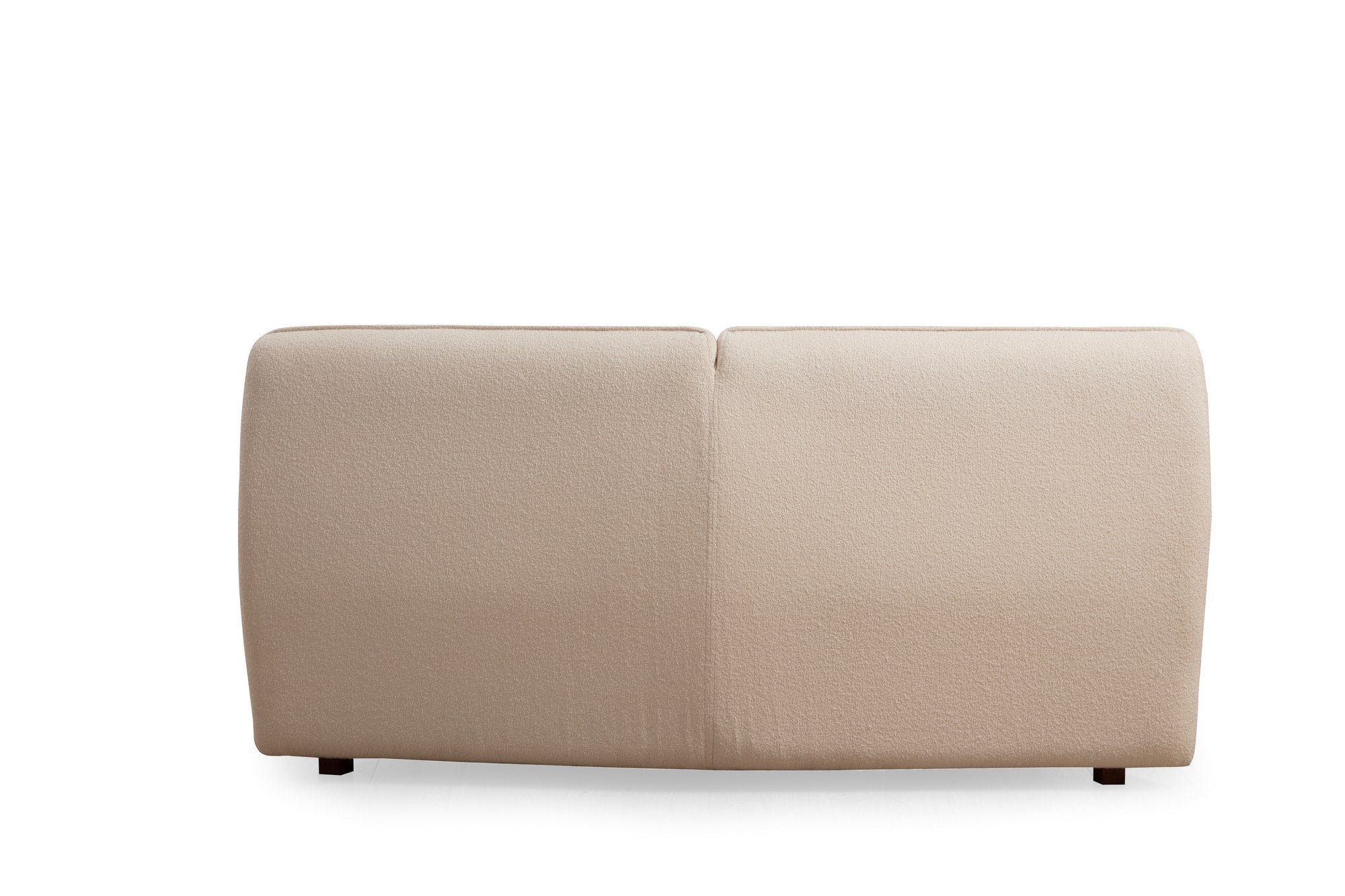 Sofá de canto elegante, cor creme, 360 x 108 x 79 cm | Estrutura em madeira de faia e aglomerado, 100% poliéster, espuma 28 DNS | Elegante e confortável para salas de estar modernas