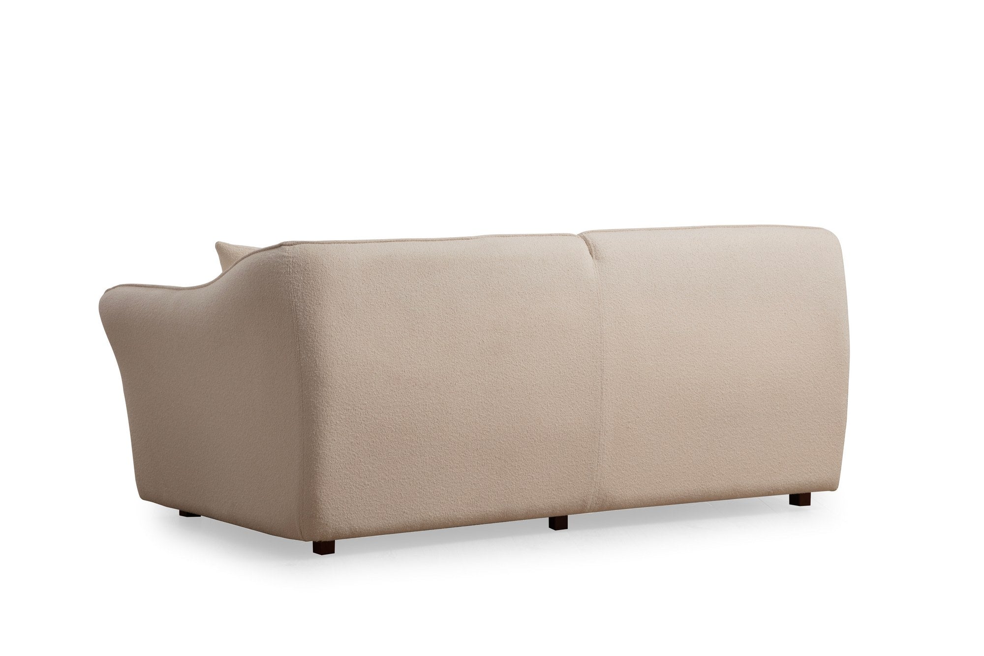 Sofá de canto elegante, cor creme, 288 x 108 x 79 cm | Estrutura em madeira de faia e aglomerado, 100% poliéster, espuma 28 DNS | Elegante e confortável para salas de estar modernas