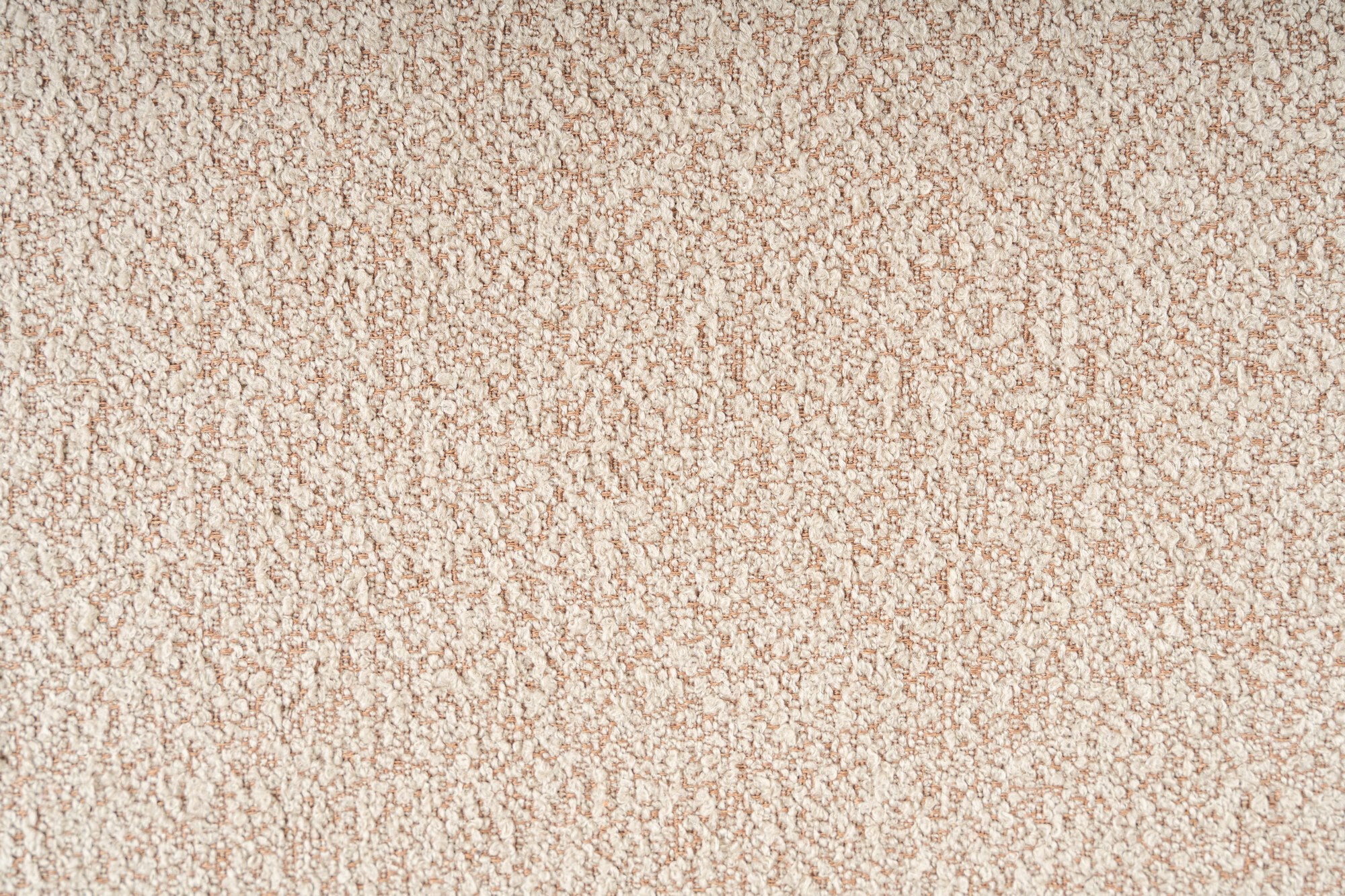 Sofá elegante de 1 lugar, cor pêssego, 83 x 108 x 65 cm | Estrutura 100% madeira de carpa, tecido 100% linho, espuma 32 DNS | Elegante e confortável para espaços de convivência modernos