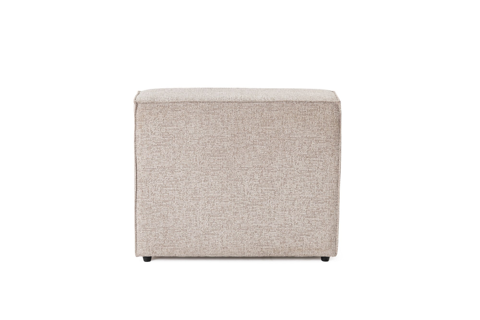 Sofá elegante de 3 lugares, cor mocha, 303 x 108 x 65 cm | Estrutura 100% madeira de carpa, tecido 100% linho, espuma 32 DNS, inclui 2 almofadas | Perfeito para salas de estar modernas
