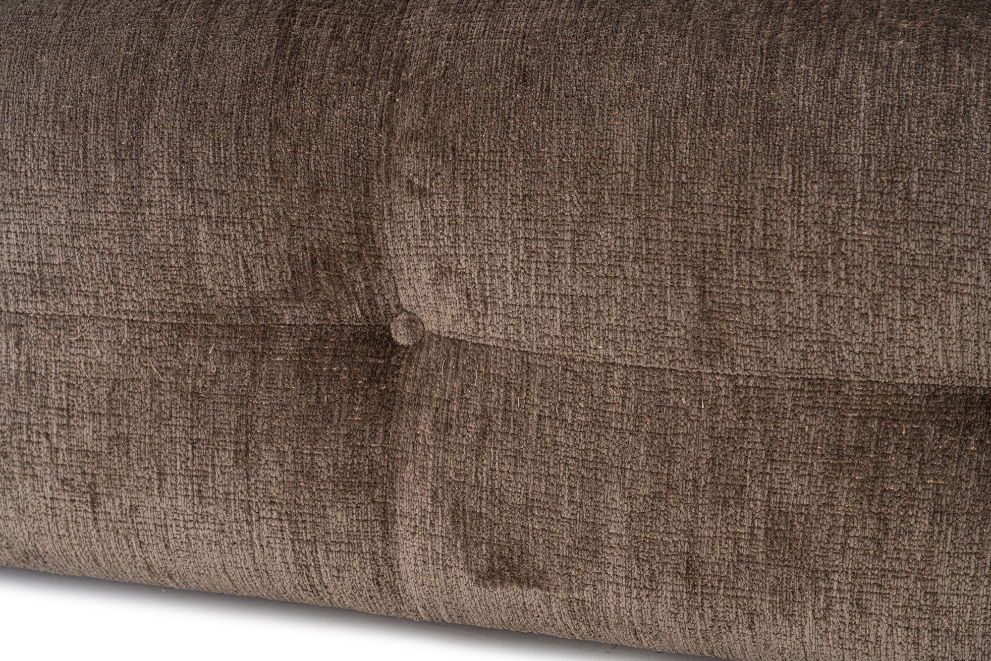 Sofá de canto elegante, tecido cinza, 303 x 190 cm | Estrutura em madeira de faia e aglomerado, espuma 28 DNS, almofadas fixas | Perfeito para salas de estar modernas