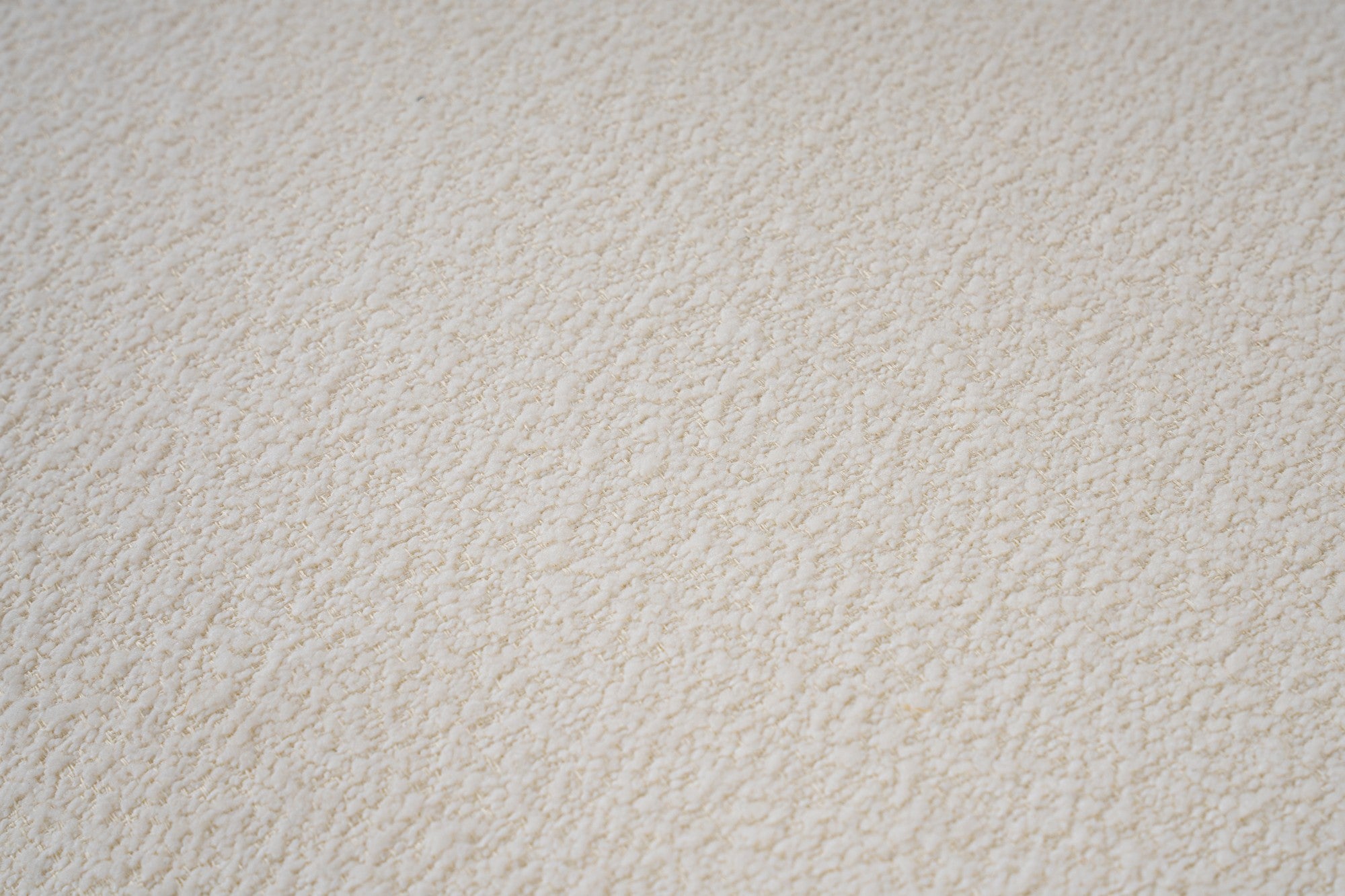 Sofá elegante de 2 lugares, cor creme, 190 x 95 x 75 cm | Estrutura em madeira de faia e aglomerado, 100% poliéster, encosto e braço removíveis | Design modular personalizável