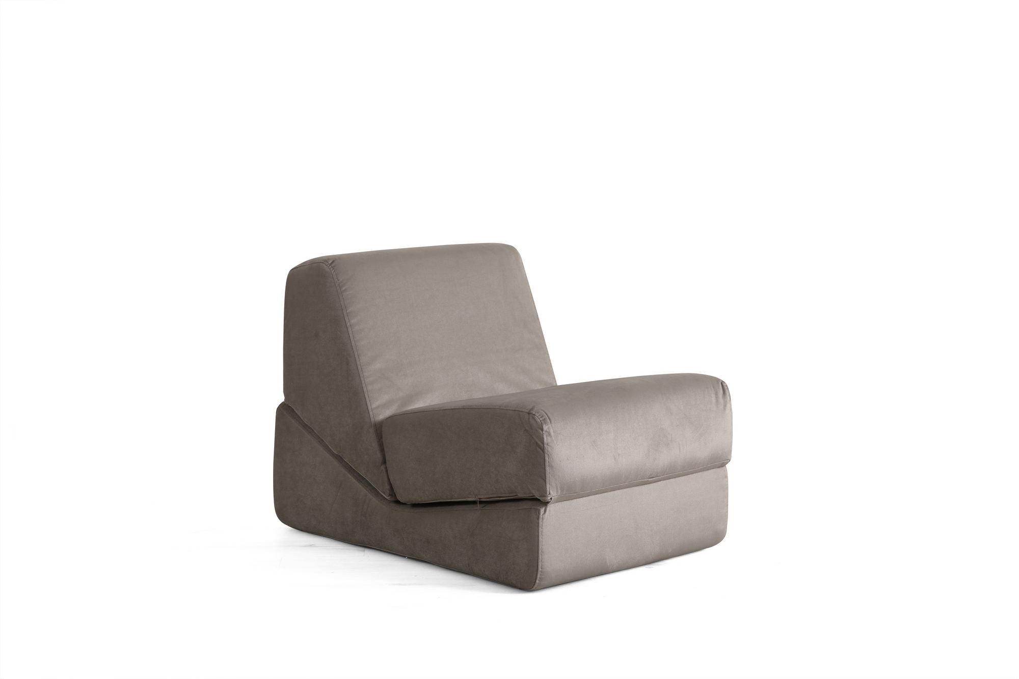 Sofá-cama de 1 lugar-Origami Convertable-Bege