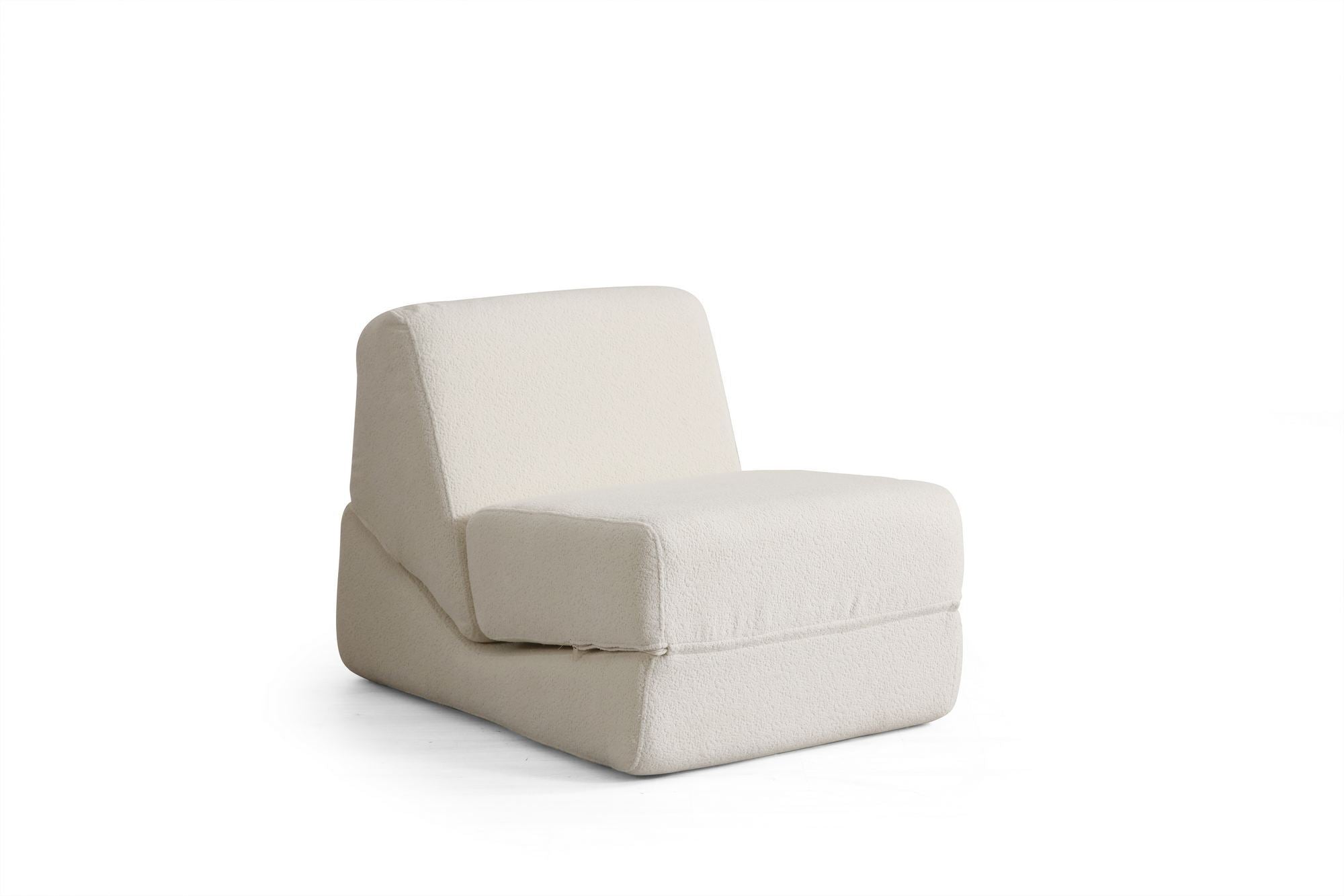 Sofá-cama de 1 lugar-Origami Convertable-Branco